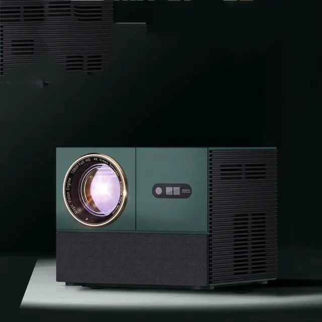 Alt view image 3 of 7 - Home Projector Living Room Wall Projection Intelligent Voice Portable Dormitory Bedroom Theater