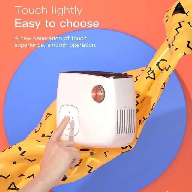 Alt view image 5 of 6 - Projector Android 280 ANSI Built-in Speaker 1920*1080P 1+8G LED Outdoor Home Portable