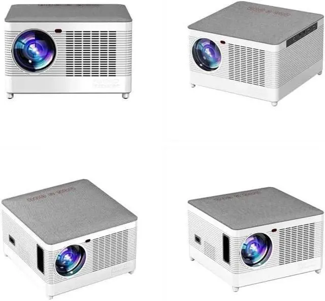 Alt view image 3 of 6 - 7200 Lumens Support 4k Projectors Video Beamer for Home Android 1080P 4K Audio 5G Smart Cinema Tv