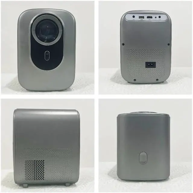 Alt view image 5 of 7 - Projector 1080P Home Theater Projetor Audio Projectors for Playing Video Outdoor Movi