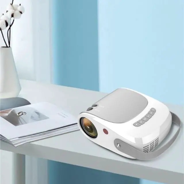 Alt view image 4 of 7 - Home Portable Smart High Definition Trapezoidal Theater Projector