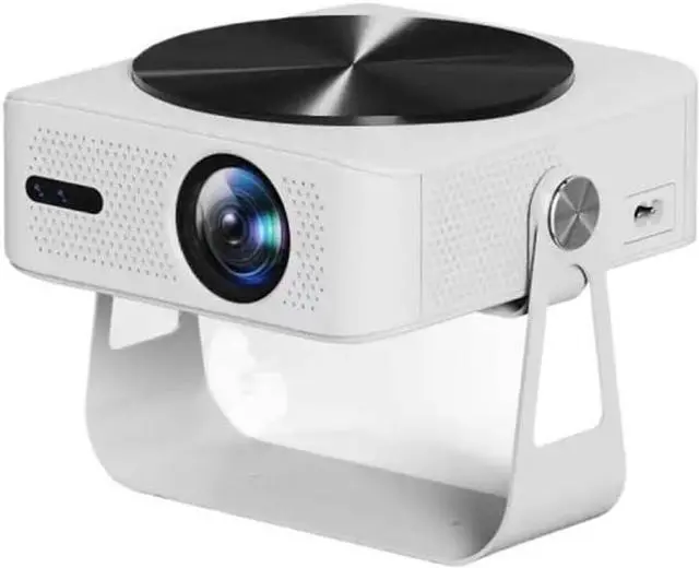 Main image of Portable Projector, 4K 1200ANSI Portable Projector, 1080P Fully Electric Automatic Correct, WIFI6 360° Home Theater