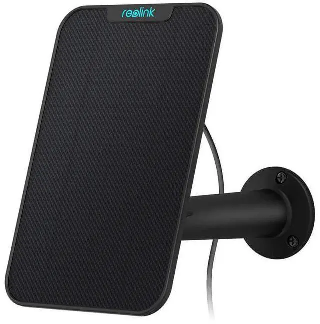 Alt view image 7 of 12 - Reolink Solar Panel for Argus 2, Argus Eco, Argus Pro, Argus PT, Reolink Go, Reolink Go PT only Solar Panel - Black