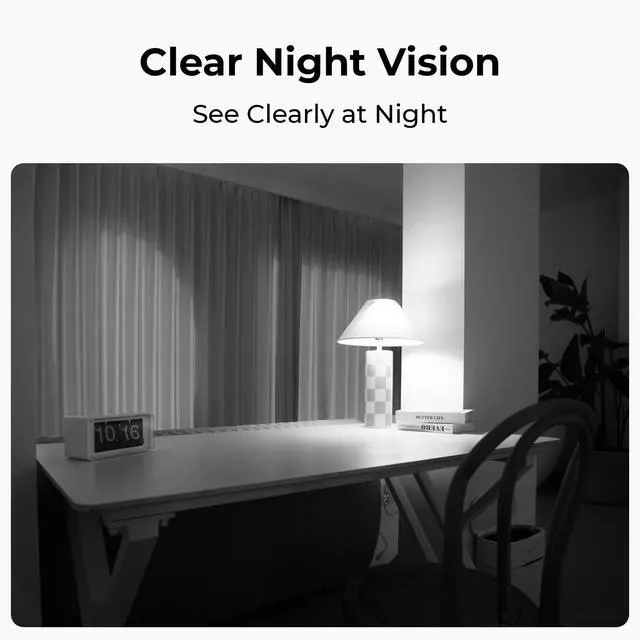 Alt view image 12 of 14 - Reolink E1 Series 5MP HD Pro Auto-Tracking Indoor Security Camera, Plug-in 2.4/5 GHz WiFi, Two-way Audio Smart Person/Pet Detect Multiple Storage Options Ideal for Baby Monitor/Pet Camera/Elderly