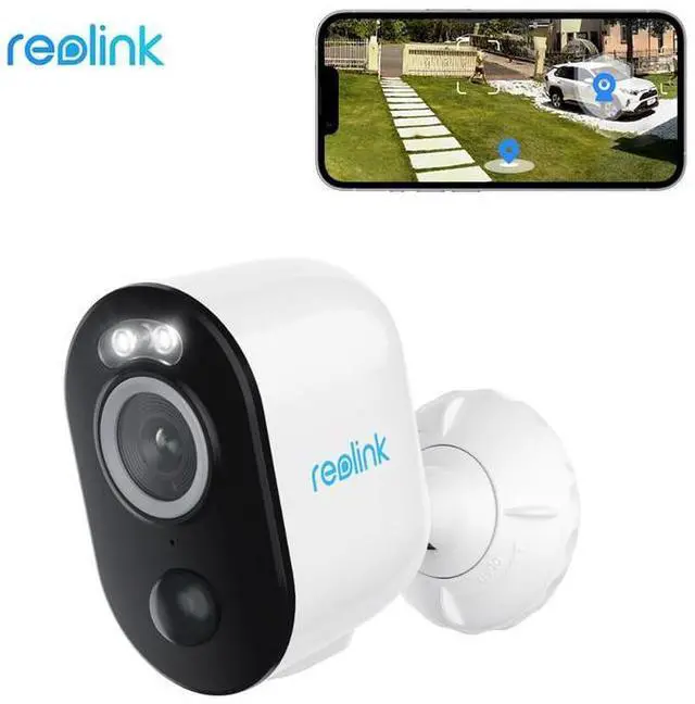 Alt view image 8 of 14 - Reolink Argus Series C22 Smart 5MP Wire-Free Camera with Motion Spotlight, Person/Vehicle Detection, Color Night Vision, Dual Band WiFi