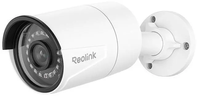 Alt view image 8 of 14 - Reolink 5MP HD Outdoor POE Security Camera Smart Human/Vehicle Detection Audio Work with Google Assistant Bullet Camera RLC-510A