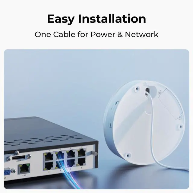 Alt view image 12 of 14 - Reolink 5MP HD Outdoor POE Security Camera Smart Human/Vehicle Detection Audio Work with Google Assistant Bullet Camera RLC-510A