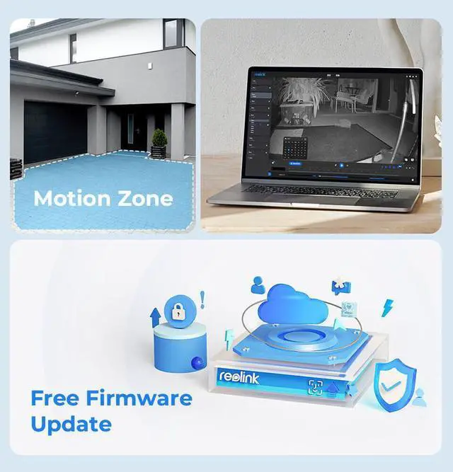 Alt view image 9 of 14 - REOLINK 24CH NVR(Max. 16 Wired Plus 8 Battery-powered WiFi Cams) for Home Security Camera System w/ 4TB HDD Included, Works with Reolink 16MP/12MP/4K/8MP/5MP/4MP PoE IP Cam, 24/7 Recording