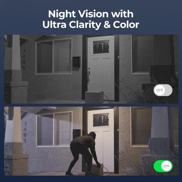 Alt view image 13 of 14 - REOLINK 12MP 6K RLC-1224A PoE Dome Camera Outdoor, 93° Wide Angle,700lm Color Night Vision, Human/Vehicle/Pet Detection, Two Way Talk, Up to 256GB microSD Card
