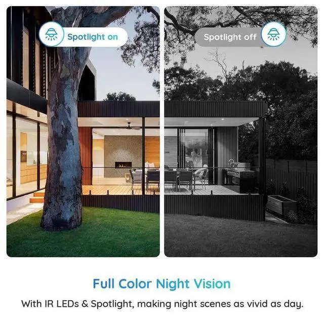 Alt view image 11 of 12 - Reolink B82L 4K Bullet Smart PoE Camera with Spotlight & Color Night Vision, 5X Optical Zoom, Two-Way Audio
