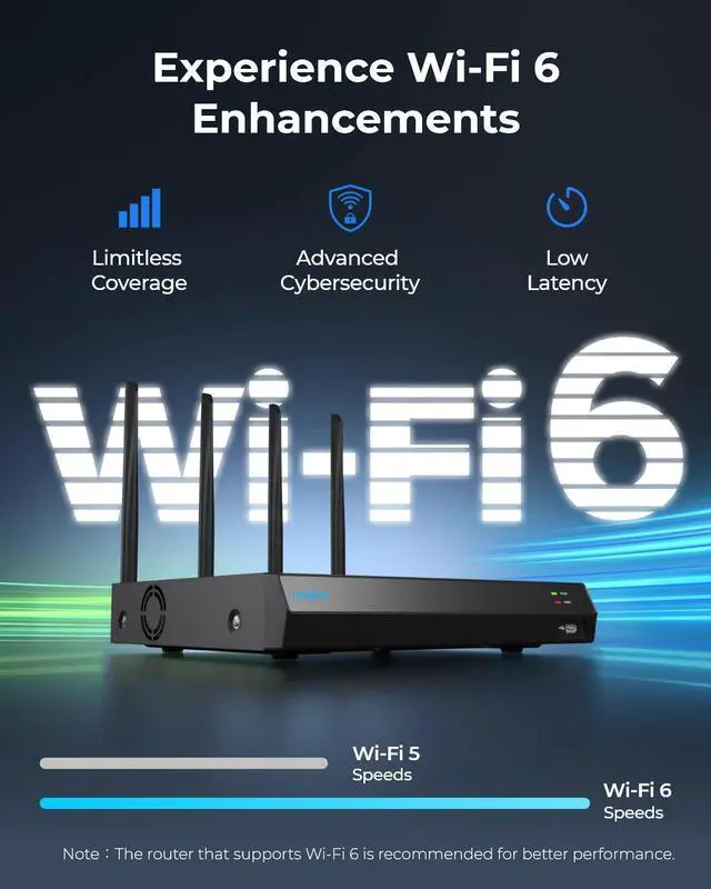 Alt view image 9 of 14 - REOLINK RLN12W 16CH WiFi NVR With Wi-Fi 6 and 2.4/5 GHz Dual-Band WiFi, Built-in 2TB HDD, Support 16MP/12MP/8MP/5MP/4MP Reolink Cameras, 24/7 Recording Home Security Camera System, Not PoE Ports