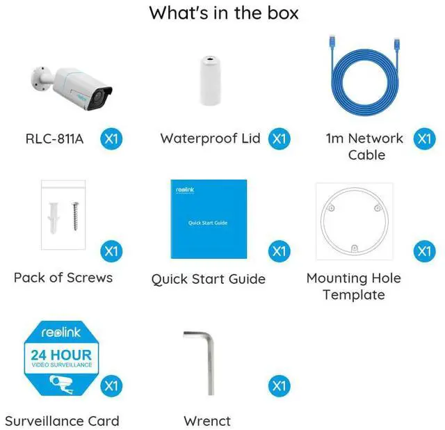 Alt view image 14 of 14 - REOLINK 4K PoE Security Outdoor IP Camera with Human/Vehicle Detection, 5X Optical Zoom, Motion Spotlight, Color Night Vision, Time-Lapse, Two-Way Talk, 256GB SD Card(Not Included) Storage, RLC-811A