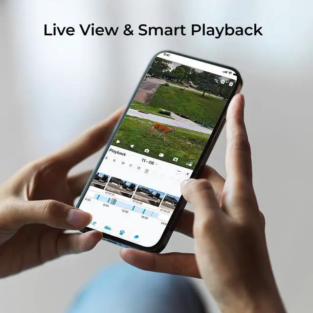 Alt view image 13 of 14 - Reolink 2pcs Trackmix LTE 4MP Dual-Lens 4G PTZ Camera with Auto-Zoom Tracking