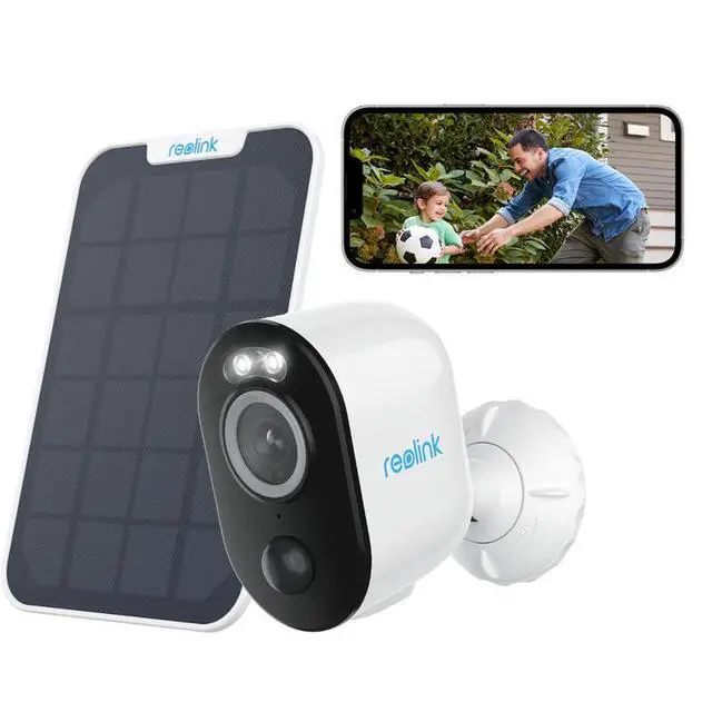 Alt view image 8 of 14 - Reolink Argus Series with Solar Panel Smart 4MP Wire-Free Camera with Motion Spotlight, Person/Vehicle Detection,Color Night Vision, Dual Band WiFi