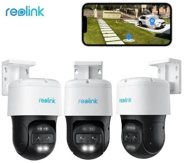 Alt view image 8 of 14 - Reolink 3PcsTrackmix PoE 8MP Dual-Lens PTZ Camera with Motion Tracking, Wide-Angle & Telephoto Lenses