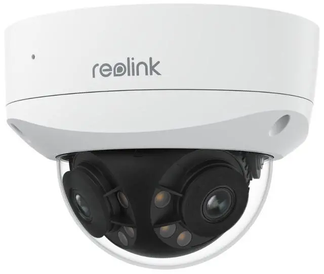 Alt view image 8 of 14 - Reolink 8K 16MP UHD IK10 Vandal-Proof PoE Camera with 180° Panorama