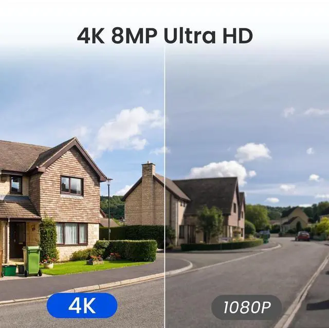 Alt view image 9 of 14 - Reolink 4K 8MP Black Battery Camera Wireless Pan & Tilt Standalone with Spotlights, 5/2.4 GHz Dual-Band WiFi, Person/Vehicle Detection