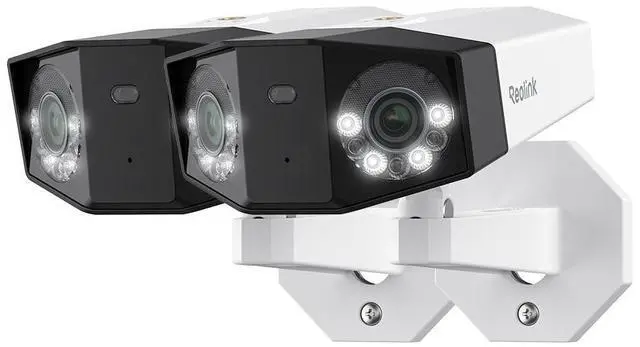 Alt view image 8 of 14 - REOLINK Duo 3 PoE 2pcs 16MP 8K UHD Dual-Lens PoE Security Camera with 180° Panoramic View, Motion Track, F1.6 Color Night Vision, Person/Vehicle/Animal Detection, Supports 24/7 Recording