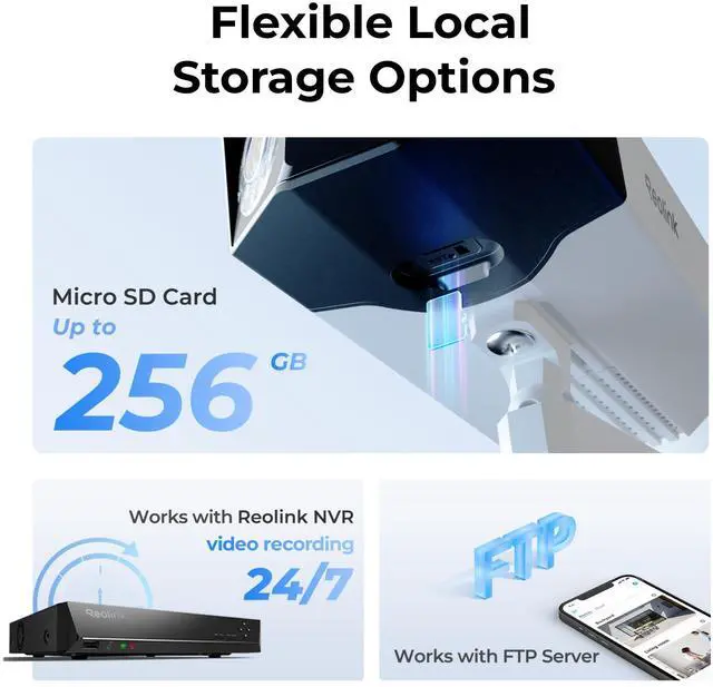 Alt view image 14 of 14 - REOLINK Duo 3 PoE 2pcs 16MP 8K UHD Dual-Lens PoE Security Camera with 180° Panoramic View, Motion Track, F1.6 Color Night Vision, Person/Vehicle/Animal Detection, Supports 24/7 Recording