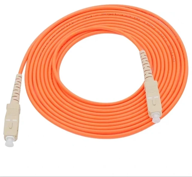 Alt view image 5 of 5 - Simplex OM2 Fiber Optic Cable - Single Mode Fiber(1M,LC-SC)