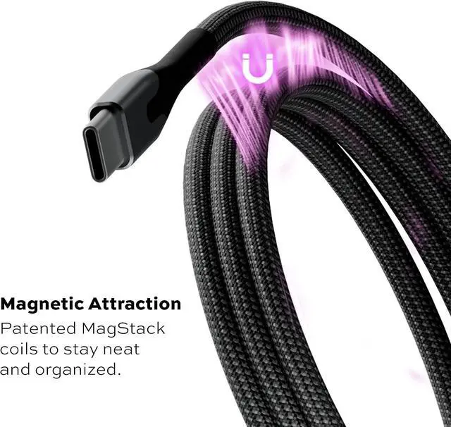 Alt view image 4 of 7 - Statik MagStack (C to C, 6FT) & Magnetic Watch Charger