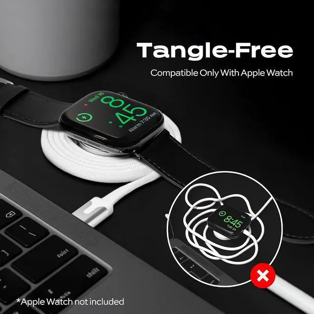 Alt view image 5 of 7 - Statik MagStack (C to C, 6FT) & Magnetic Watch Charger