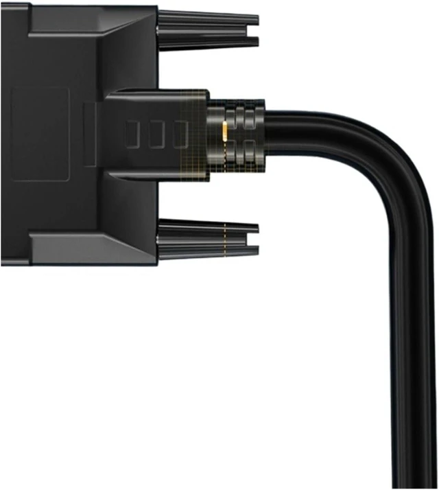 Alt view image 5 of 6 - DVI to Converter Cable Adapter Cable HDMI Input to Output Converter Plated pl-UG for Computers Monitors TVs Projectors(300cm)