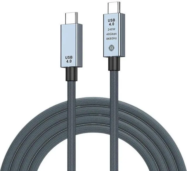 Main image of 4 40Gbps USB4 Cable USB Type C to C 240W Fast Cable(30cm)