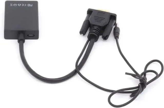Alt view image 3 of 6 - V/GA to HDMI-Compatible Cord Converter for P;S/4 Tv Box Aux Splitter Display Port Projector Television Extender Adapter(Type 1)