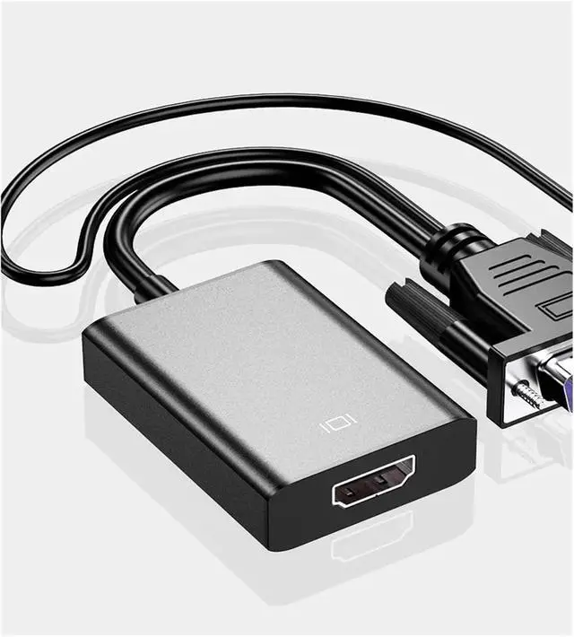 Alt view image 4 of 5 - V/GA to HDMI-Compatible 1080P Converter Digital to Analog Video Adapter for P;S/5 PC TV Box to M>oni>tor Projector