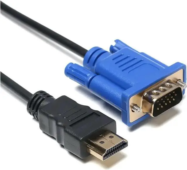 Main image of 1-5m HDMI-Compatible to V/GA Cord Male to 1080P AV Adapter Cord Converter for PC HDTV(1.8m)
