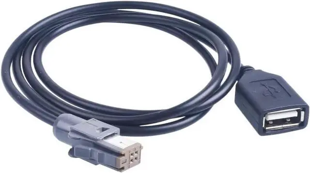 Main image of Car Aux Audio Input Media Data Wire Plug to USB Adapter Conector for NHZN-W60G NHZN-X61G