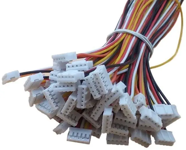 Main image of 20pcs/Lot PH 2.0 2/3/4/5/6/7/8/9/10 Pin Pitch 2.0mm Connector Plug Wire Cable 30cm Length 26AWG(20Pcs 12 Length 30cm)