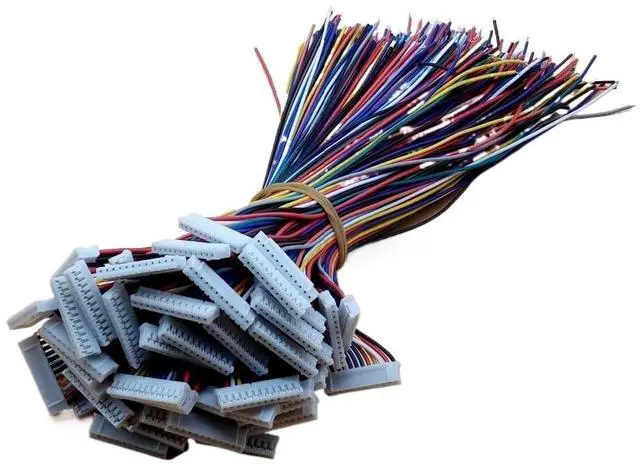 Alt view image 4 of 4 - 20pcs/Lot PH 2.0 2/3/4/5/6/7/8/9/10 Pin Pitch 2.0mm Connector Plug Wire Cable 30cm Length 26AWG(20Pcs 12 Length 30cm)