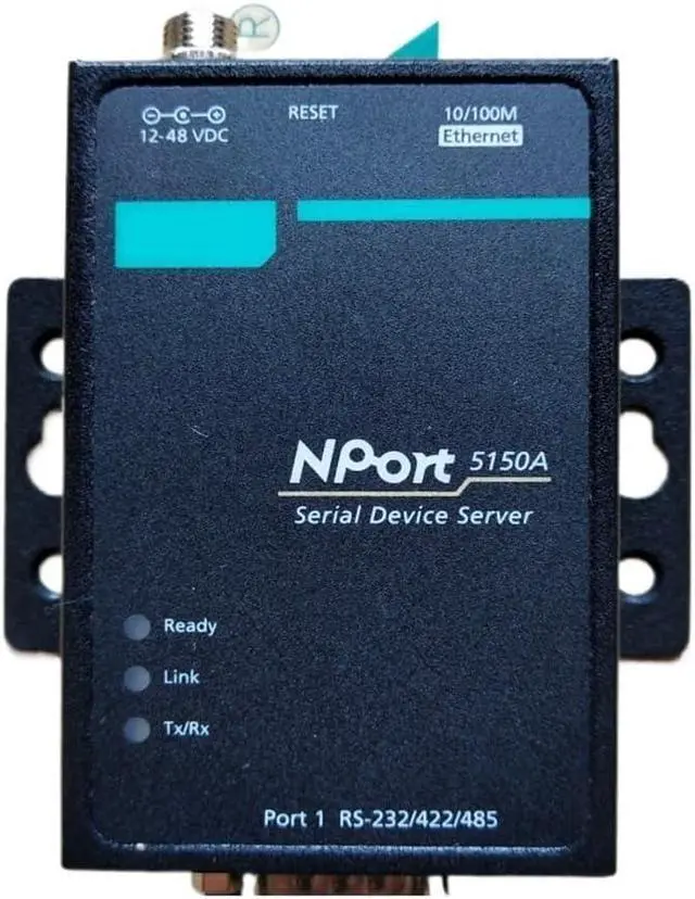 Alt view image 2 of 3 - One Port RS-232/422/485 Serial Server NPORT5150A Original