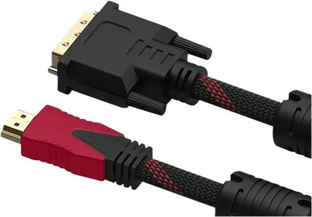 Alt view image 3 of 4 - HDMI to DVI Cable Bi-Directional DVI-D 24+1 Male to HDMI Male Adapter Cable 1.5m/3m/5m(300cm)