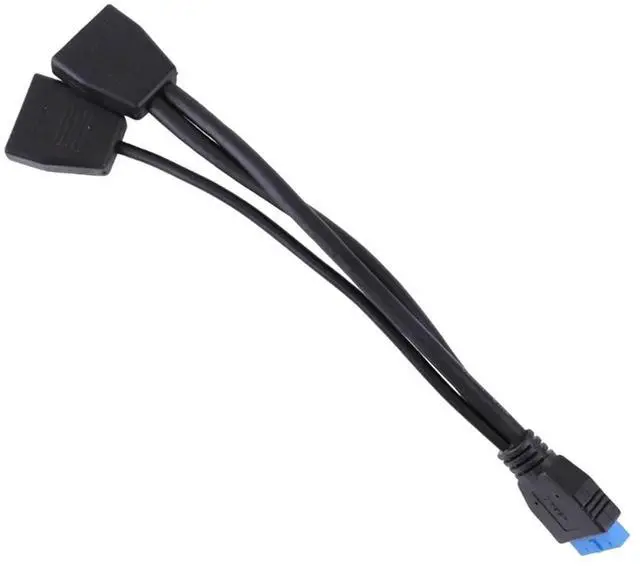 Main image of 19-Pin Motherboard Cable USB3.0 1 to 2 Splitter Internal USB Hub