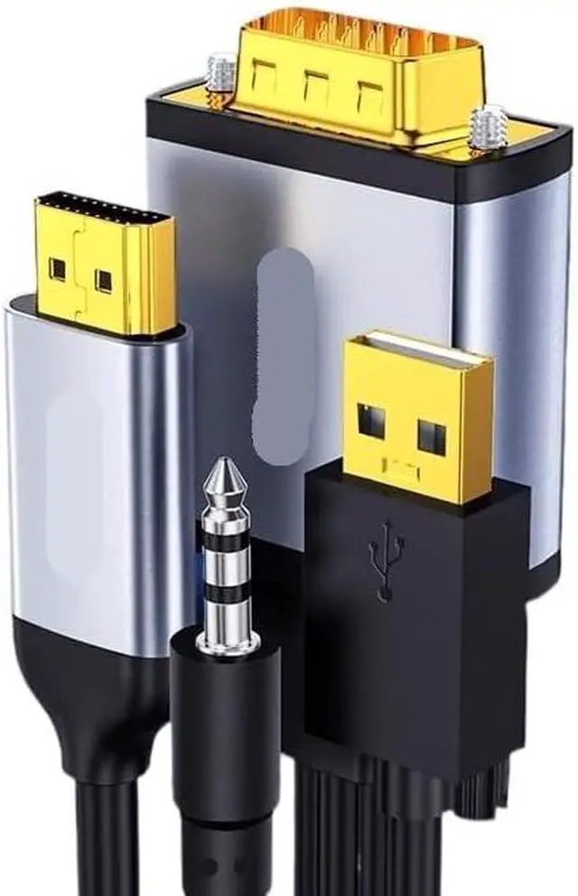 Alt view image 3 of 4 - 1080P HDMI to Cable Converter Adapter for TV Box PC Switch P;S/4 to Projector M>oni>tor TV Displayer(No Audio No Power,2m)