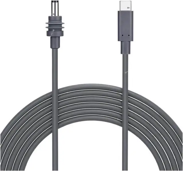 Main image of USB C to DC Power Cable for Starlink,PD 100W TY>pe C Fast Cord with Outdoor Water Proof DC Barrel Ja-ck Cord(5m)