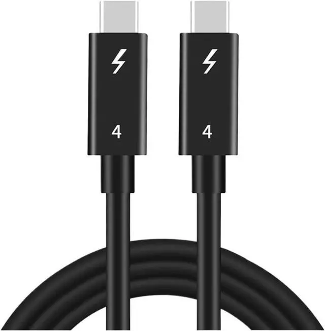 Alt view image 2 of 4 - UGOURD 2m 4 coaxial Cable USB4 TY>pe c to TY>pe c 40Gbps PD 100W Fast Cable for egpu Air(1m)