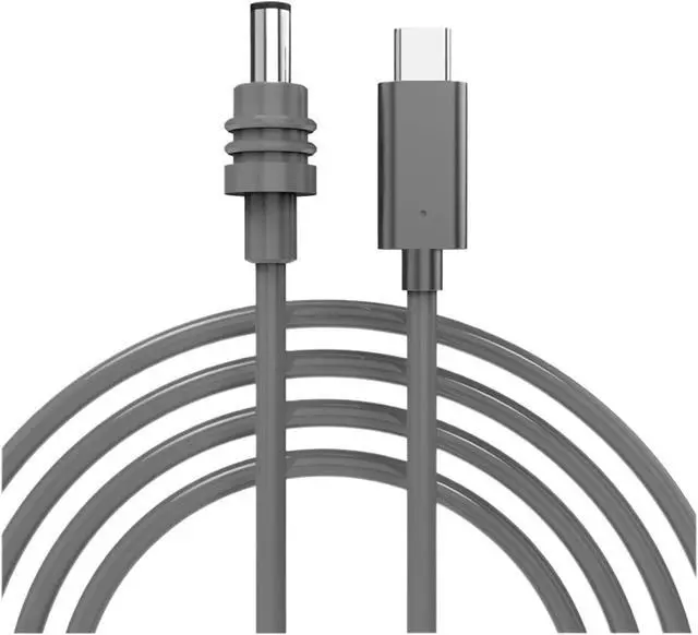 Alt view image 2 of 4 - USB C to DC Power Cable for Starlink,PD 100W TY>pe C Fast Cord with Outdoor Water Proof DC Barrel Ja-ck Cord(5m)
