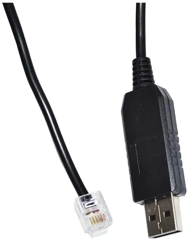 Alt view image 3 of 3 - HFHYDZSW Industrial F/;TD/;1 FT232RL CHIP USB to RS485 RJ11 RJ12 Adapter Converter Serial Communication Cable Fit Fit Compatible RS485 Host Computer KABLE(3m)