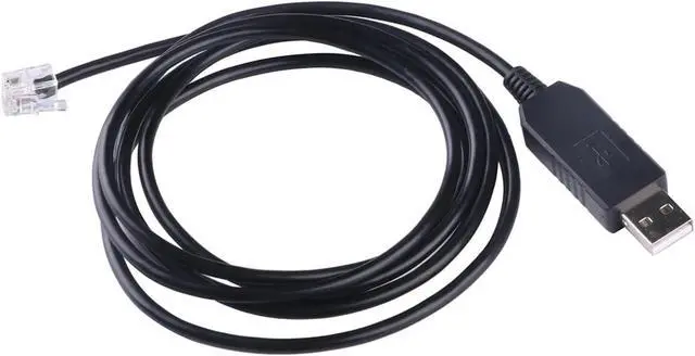 Alt view image 2 of 5 - Meade LX200 Telescopes Upgrade Control Console Cable F/;TD/;1 USB to RS232 6P4C RJ11 RJ12 Cable Compatible with The Meade LX200 AUTOSTAR(3M)