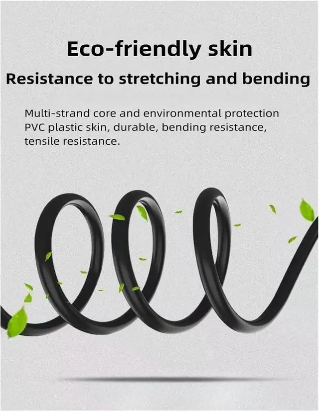 Alt view image 3 of 4 - 0.5M DB37 DB25 DB15 Male to Female Cable Double-Shielded with Foil Metal Braid D-SUB 37/25/15 PIN RS232 Serial Cable(DB25 M-F)