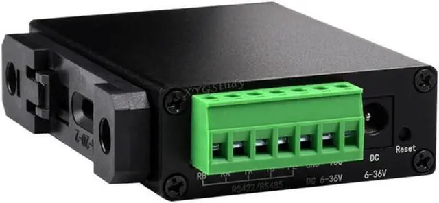 Alt view image 2 of 7 - RS232/485/422 to RJ45 Ethernet Module with POE Function, TCP/IP to Serial, Bi-Directional Transparent Transmission, Suitable for Data Acquisition @XYGStudy (RS232/485/422 to POE ETH (B))