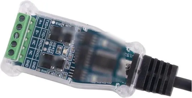 Alt view image 4 of 6 - EVURU USB to RS422 RS485 Serial Adapter Converter 6Pin Terminal Block Communication Cable