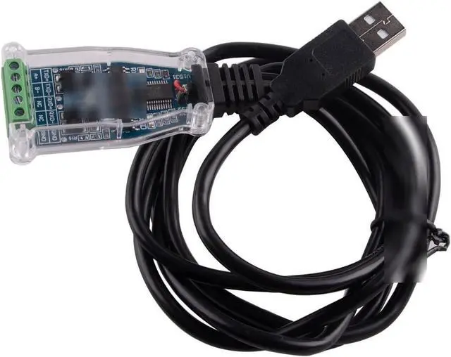 Alt view image 5 of 6 - EVURU USB to RS422 RS485 Serial Adapter Converter 6Pin Terminal Block Communication Cable