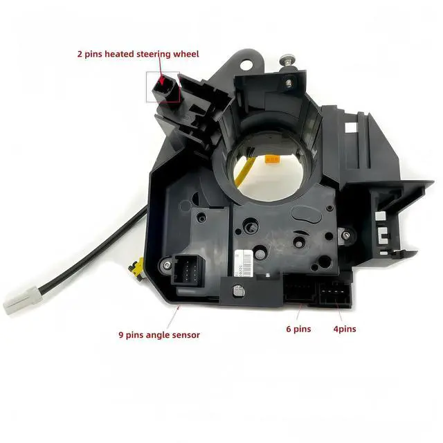 Alt view image 3 of 5 - Spiral Steering Column Cable, Multi-Function Horn Control Wiring Harness Compatible with Ram 1500 2500 3500, OEM Part Number 68528301AA 68110740AA 68459549AA Auto Electrical Replacement Accessory