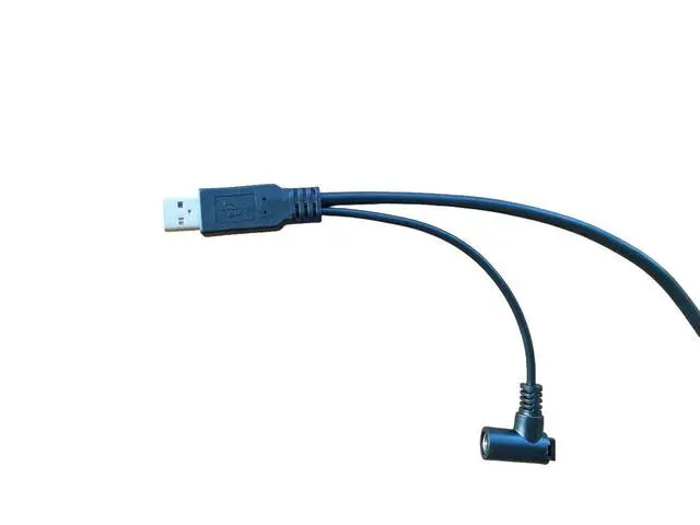 Alt view image 4 of 7 - CBL-282-045-01-A Cable for Verifone VX805 VX820, USB Data and Charging Cable with Power Jack DC5521, 14Pin IDC to USB 2.0, 2M (6ft).