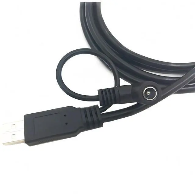 Alt view image 6 of 7 - CBL-282-045-01-A Cable for Verifone VX805 VX820, USB Data and Charging Cable with Power Jack DC5521, 14Pin IDC to USB 2.0, 2M (6ft).